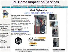 Tablet Screenshot of pihomeinspection.com